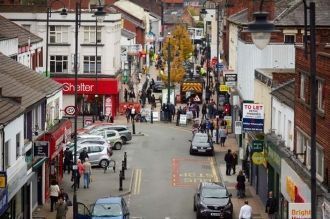 Одна из улиц Стокпорта.