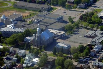 Тербон с высоты птичьего полета.