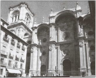 Старое фото Кафедрального собора Гранады