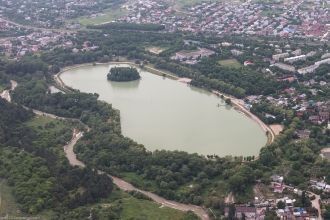 Ессентуки с высоты птичьего полёта.