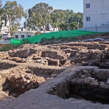 Остатки древней крепости Ханаанцев