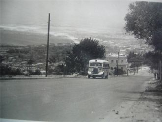 Хайфа, дорога на гору Кармель, 1940-е гг