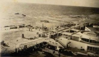 Порт Тель-Авива в 1933-34 гг.