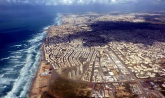 Тель-Авив с высоты птичьего полета.