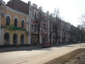 Улица города Полтава.