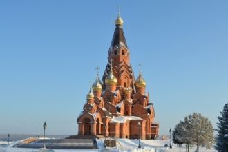 Крестовоздвиженский собор в Лесосибирске