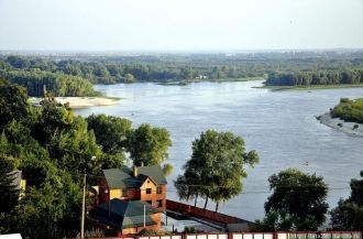 Мозырское Полесье и река Припять.