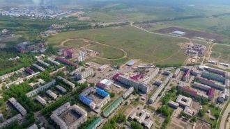 Шелехов с высоты птичьего полета (Иркутс