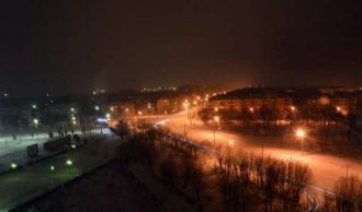 Ночные улицы Новотроицка.