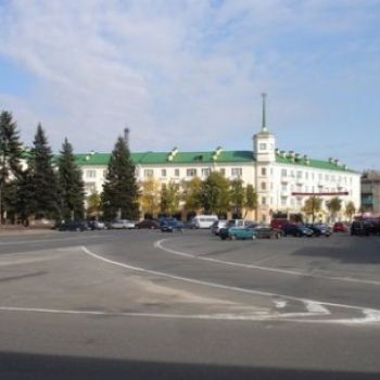 Площадь Ленина - главная площадь Баранов
