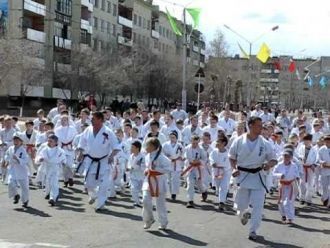 Местные жители города Краснокаменск.