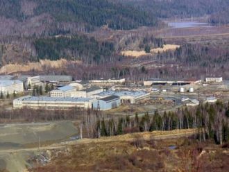 Город Краснокаменск с высоты птичьего по