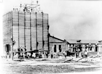 Историческое изображение Курганинска.