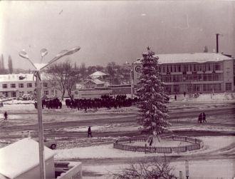 Историческое изображение Курганинска.