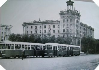 Историческое изображение Прокопьевска.