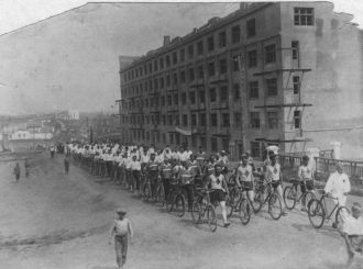 Историческое изображение Прокопьевска.