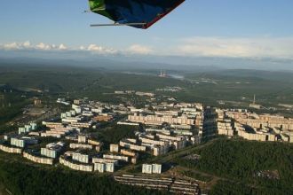 Нерюнгри с высоты