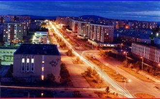 Ночной Нерюнгри