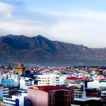 Вид на Сан-Хосе.