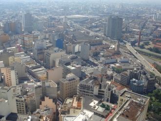 Фото Сан-Паулу с высоты.