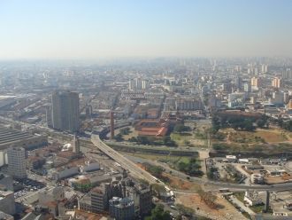 Сан-Паулу с высоты птичьего полета.