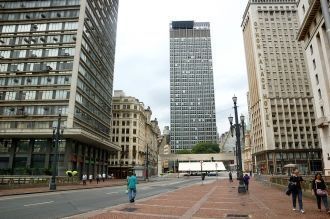 Улица в Сан-Паулу.