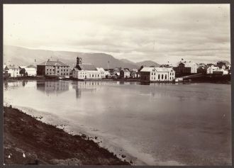 Река Эдлидаау вблизи Рейкьявика. 1900 г.