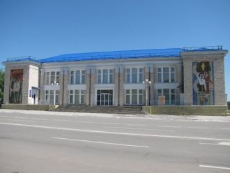 На улице города Хынчешты.