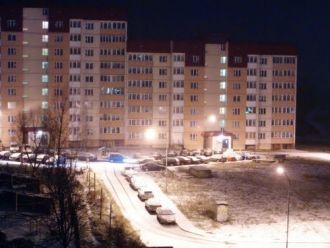 Ночные улицы Заславля.