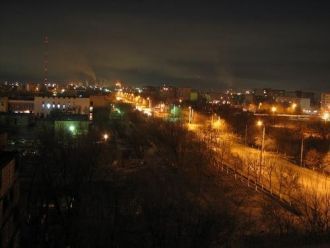 Ночные улицы Зарафшана