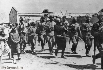 Исторический снимок.  Крымск.