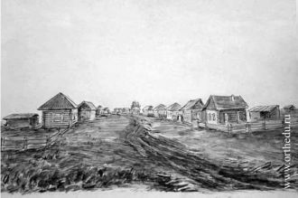 Историческое изображение Искитима.