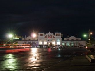 Искитим ночью.