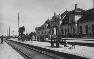 Вокзал ст. Волковыск-Центральный. Старое