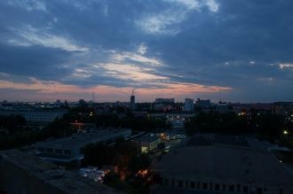 Волковыск ночью.