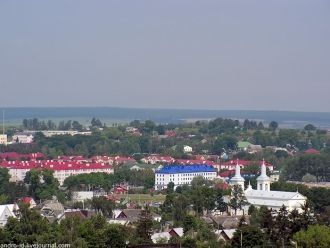 Волковыск с высоты.