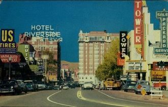 Город Рино в прошлом.