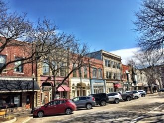 Улица в г. Гранд-Рапидс.