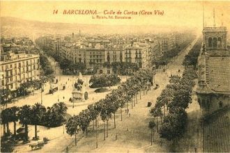 Старые виды Барселоны.