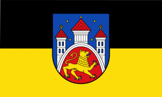 Флаг города Гёттинген, Германия.