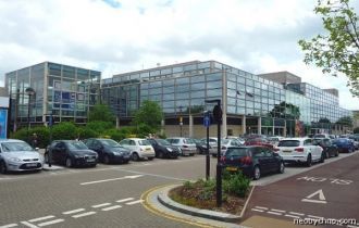 Улица в г.  Милтон-Кинс.