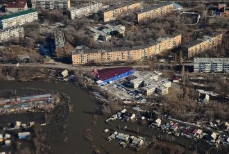 Спасск-Дальний с высоты птичьего полета.