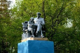 Спасск-Дальний. Памятник Ленину.