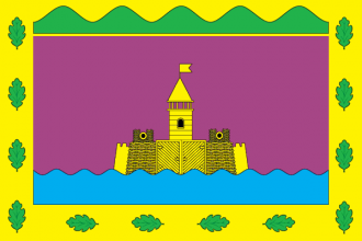 Флаг города Абинск, Краснодарский край, 