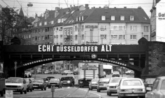 Дюссельдорф, середина ХХ века.