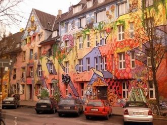 Улица в Дюссельдорфе.