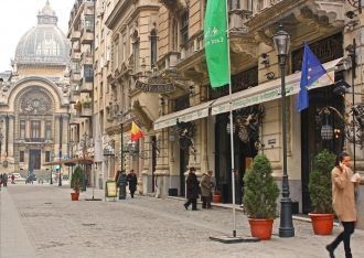 Улица Ставрополеос Бухарест старый город
