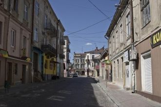 На улице города Дрогобыч.