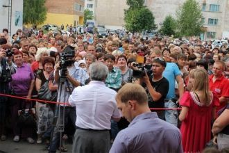 Жители города Зыряновск.