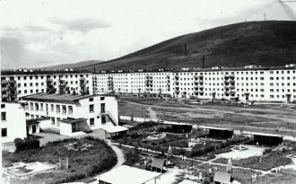 Город Зыряновск в прошлом времени.